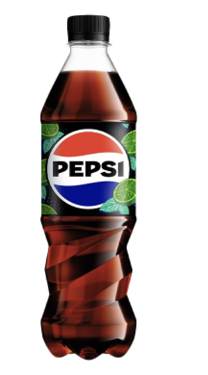 Напій сильногаз. Pepsi Lime Mint Zero Sugar 0.5 л ПЕТ